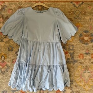 English Factory Scallop Dress